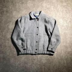 洋服通販 - 新作アイテムを しら様2点 年代物 昭和レトロ 古着 ZAS15 グレー ウール ジャケット・アウター