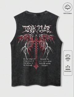 メンズ　タンクトップ　ROMWE MEN Grunge Punk SHEIN