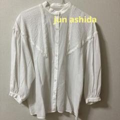 極美品 jun ashida 11 ジュン アシダ ツイード ラメ ジャケット ジャケット | jun ashida Multiblack (Women)/ジュン アシダ