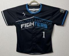 FIGHTERS エスコン開業1周年記念ユニフォーム 黒　2枚セット Amazon.co.jp: 来場者限定 エスコンフィールド 開業1周年記念