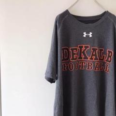 USA購入 アンダーアーマー underarmor Tシャツ ラグラン グレー