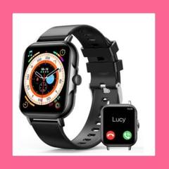 スマートウォッチ フルタッチスクリーン 多機能腕時計 タッチパネル式 通話機能
