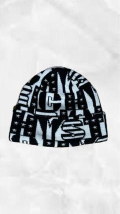 HYSTERIC GLAMOUR TYPICAL HYSTERIC柄 ビーニー HYSTERIC GLAMOUR TYPICAL HYSTERIC柄 ビーニー