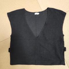 新品 LEPSIM レプシィム レプシム Vネック ベスト 黒 - メルカリ