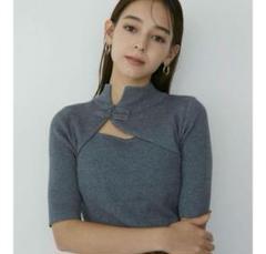 MURUA - 新品未使用🌙ムルーア ブロッキングケーブルニット