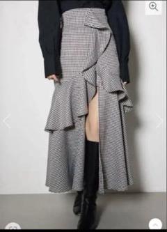 【最安値】千鳥フリルスリットスコートショートパンツ rienda 千鳥フリルスリットスコートショートパンツ - メルカリ