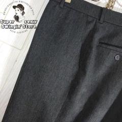 人気 リーバイス アクションスラックス W36 グレー センター