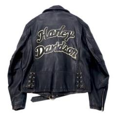 HARLEY DAVIDSON ダブル ライダースジャケット レザージャケット