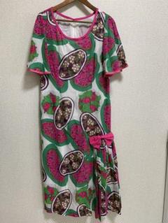 超美品！ビンテージ　70's JaJa Fashions ムームー 超美品！ビンテージ 70's JaJa Fashions ムームー - メルカリ