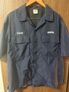 1MW by SOPH. ネイビー ワークシャツ XL