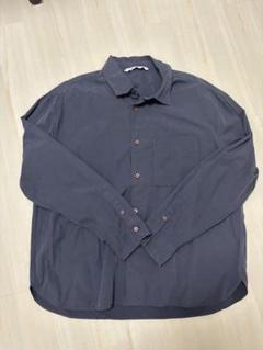 ZARA メンズ ネイビー 長袖シャツ XL