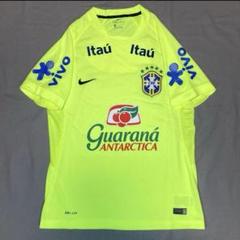 激レア　ブラジル代表 Nike 蛍光イエロー ジャージ　M サイズ　ネイマール 激レア ブラジル代表 Nike 蛍光イエロー ジャージ M サイズ