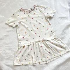 Stella McCartney Kids ハート柄 半袖ワンピース 4歳用