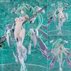【新品・未開封】超次元ゲイム ネプテューヌ グリーンハート 1/7 フィギュア 超次元ゲイム ネプテューヌ』より、グリーンハートのフィギュア