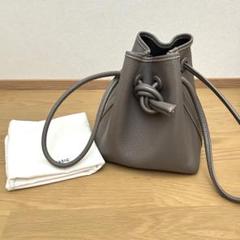【美品】 ⭐︎袋付き⭐︎ ヴァジック ボンドミニ 巾着 ハンドバッグ アッシュ 美品】 ⭐︎袋付き⭐︎ ヴァジック ボンドミニ 巾着