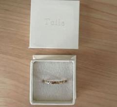 Toile Bijoux　三つ編みリング　14号　K10　箱無し現品のみ Toile Bijoux 三つ編みリング 14号 K10 - メルカリ