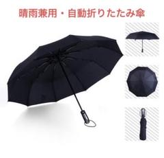 自動開閉 ワンタッチ開閉 折りたたみ傘 メンズ 傘 かさ 折り畳み 10本