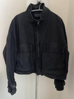 Chikashitsu＋cropped pocket bomber jacket