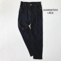 GUARANTEED ギャランティード スキニーパンツ【L相当】黒 ストレッチ