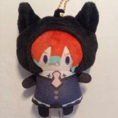 あくねこ　テディ　ぬいぐるみ　推しぬい あくねこ テディ ぬいぐるみキーホルダー 開封済み - メルカリ