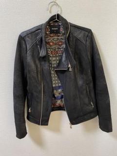 【再★値下げしました】Desigual ライダースジャケット レディースライダースジャケット | Desigual