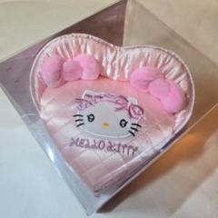 サンリオ❣️激レア　アクセサリーケース（ハローキティ50周年 キルト） ハローキティ アクセサリーケース（ハローキティ50周年 キルト