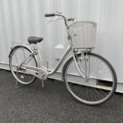 【都内/千葉市引取】ママチャリ 26インチ 鍵/オートライト付 都内/千葉市引取】ママチャリ 26インチ自転車 鍵/カゴ/ライト付