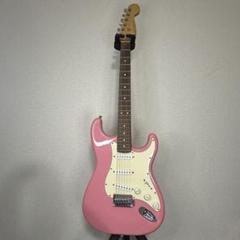 ストラトキャスター Stratcaster ピンク エレキギター 初心者用