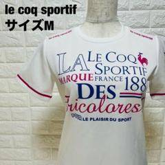 le coq sportif 半袖Tシャツ Mサイズ プリントデザイン【295】