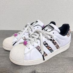 adidas スーパースター HP6383 スニーカー 25.5 白×バタフライのサムネイル