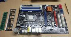 ASRock P55DE3 マザーボード　corei7 860のセット