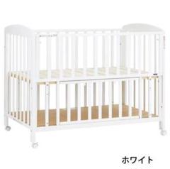 KATOJI カトージ　ベビーベット ホワイト　白　木製　ベビー用品