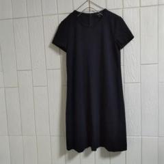 Theory ショートスリーブ ワンピース ドレス ネイビー XS相当 美品