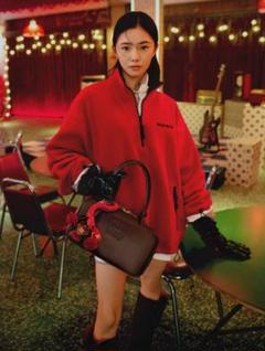 【最安値挑戦】 miumiu】新品未使用フリーススエットシャツ ハーフジップ - メルカリ トップス