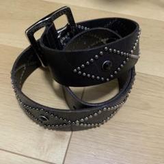 スタッズベルト　本革　USA製　00s archive y2k archive スタッズ ベルト ギャル男 Y2K - メルカリ