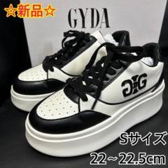新品☆ ジェイダ　スニーカー　ブラック ジェイダ GYDA ボリュームソールハイカットスニーカー