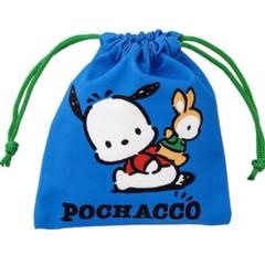 完売品 スリーコインズ　サンリオ キャラクターズ　ポチャッコ サンリオ - 巾着 小物入れ サンリオ ポチャッコ スリーコインズ