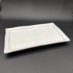 【美品】和モダン 長皿 6枚セット 銘々皿 プレート 懐石料理 焼き物皿