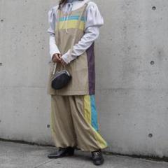 タグ付✨️RhodolirioN ロドリリオン スーパーロングワンピース 紺