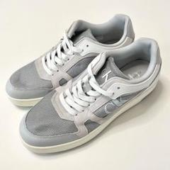 Calvin Klein スニーカー ロゴ大きめ グレー オシャレ 通気性