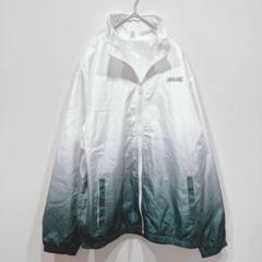 【極美品】UNFAIAING 3XLサイズ　アウター　ホワイト×グリーン