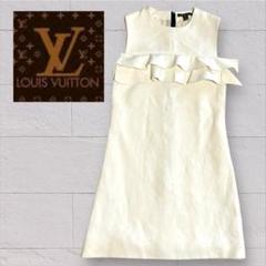 訳あり　激レアコレクション　ルイヴィトン　ミンク　ラマ　ワンピース　ドレス　34 Used LOUIS VUITTON ルイヴィトン ワンピース スケータードレス