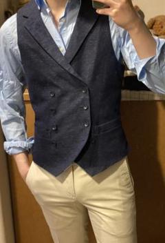 春夏 suit select リバーシブル ダブルジレ