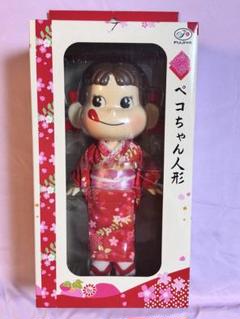 ペコちゃん人形　春のお出かけ着物　編