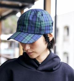 ナゴンスタンス　キャップ　チェック nagonstans(ナゴンスタンス)｜モノクロ CHECK CAP/キャップ