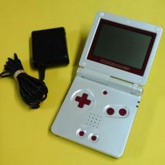 【動作確認済み】ゲームボーイアドバンスSP ファミコンカラー ACアダプター付き