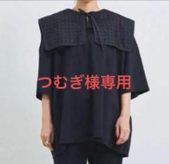 yori フロッキードットカラーTee ブラック - メルカリ