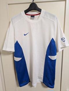 美品 Nike ナイキ サッカー フットサル シャツ トレーニングTシャツ