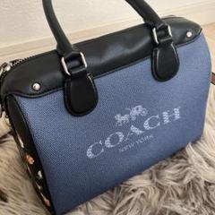 COACH 花柄 ハンドバッグ M1621-F57533 - メルカリ