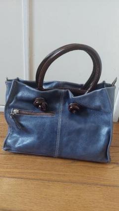 ■nuovEdivE 赤茶系 革のハンド バッグ■ Nuovedive Shoulder Bag Brown Genuine Leather Handbag Purse
